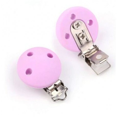 Clip silicone - Lilas