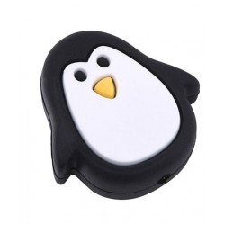 Perle pingouin en silicone