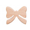 Noeud papillon en bois brut