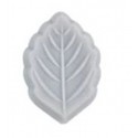 Perle  feuille  silicone grise