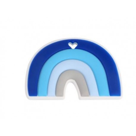 Arc en ciel, anneau dentition Bleu