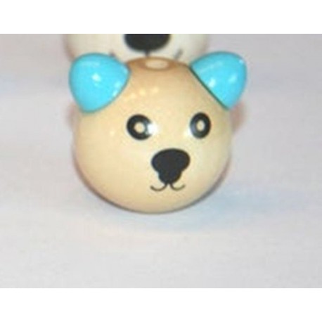 Perle en bois Ours 3 D