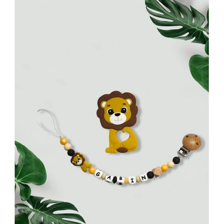 Ensemble anneau de dentition, attache Lion