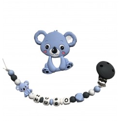 Ensemble anneau de dentition, attache koala (kit DIY)