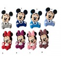 Jouet silicone Mickey, Minnie