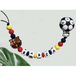 Attache Tétine Personnalisable Foot Barca