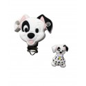 Clip et perle silicone Dalmatien