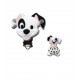 Clip et perle silicone Dalmatien