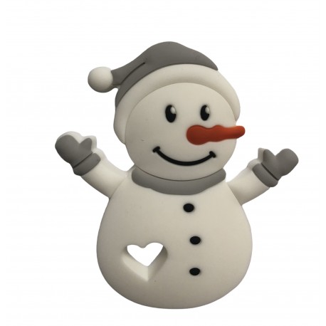 Anneau silicone Bonhomme de neige