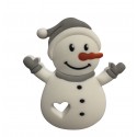 Anneau silicone Bonhomme de neige