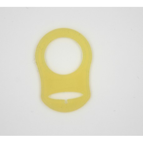 Embout en  silicone - Jaune