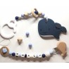 Attache Baleine et crochet jouet