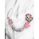Attache Tétine Personnalisable Panpan papillon