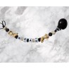 Attache Tétine Personnalisable Girafe