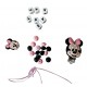 Kit, DIY attache tétine Minnie Rose