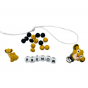 Kit, DIY attache tétine lion savane Simba