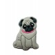 Perle chien Carlin silicone