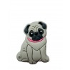 Perle chien Carlin silicone