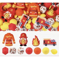 Kit, DIY attache tétine Pompier