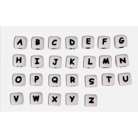Lettres Alphabet en Silicone