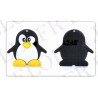 Pingouin en silicone