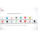 Perle ronde silicone 12 mm