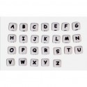 Lettre alphabet silicone